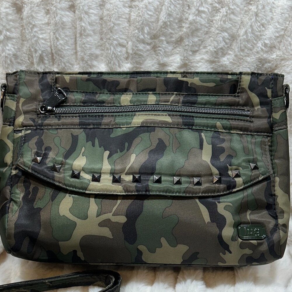 EUC Lug Pacer 2 Crossbody Bag in Camo Green